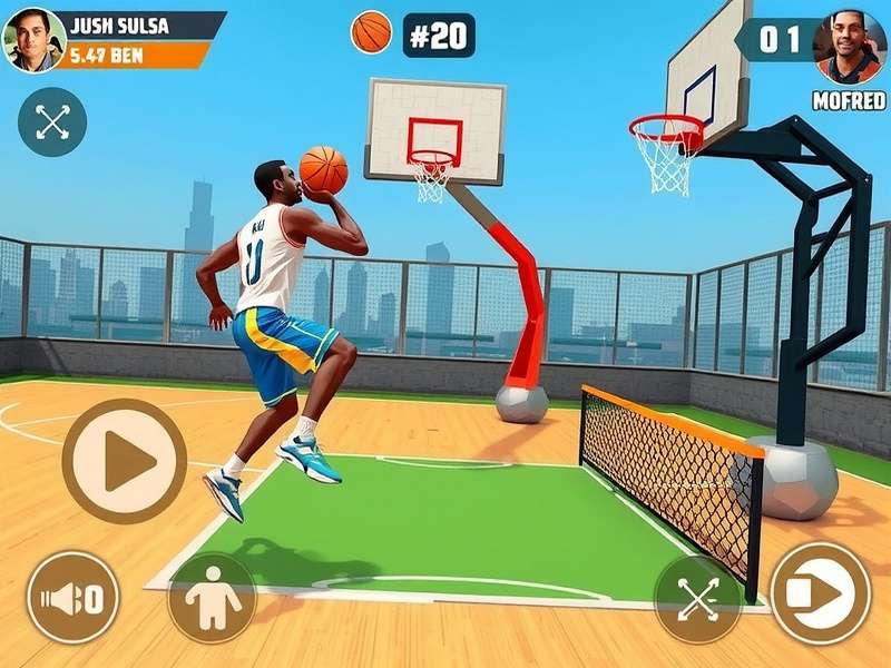 Jump Shot Fury India multiplayer gameplay with friends